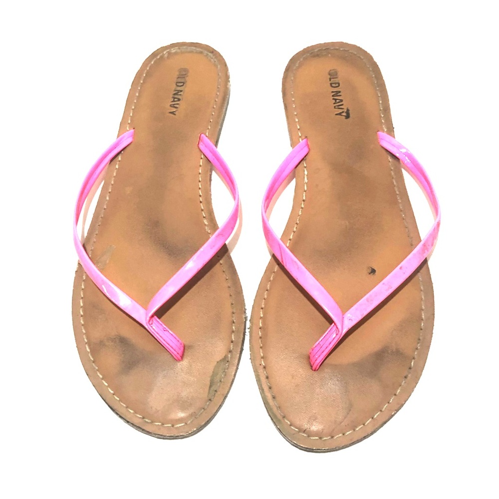 Extremely Well Worn Flip Flops - NOT NEW